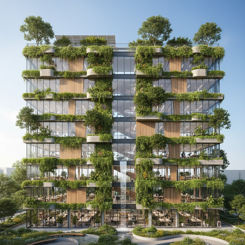 Gedung perkantoran hijau yang ramah kesehatan