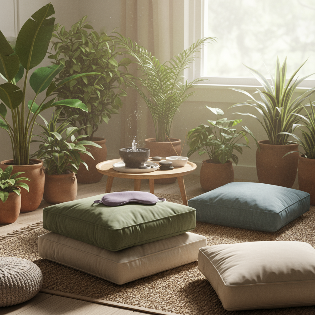 Zona relaksasi kecil di kantor